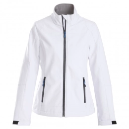 Softshell women's Trial Lady jacket, white