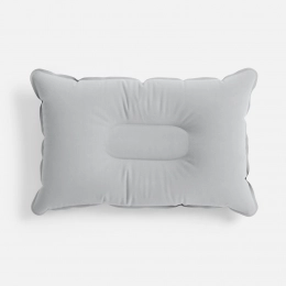 Надувная подушка Pillowish, серая
