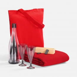 Dominelli set, red