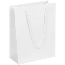 Пакет бумажный Vid S, белый