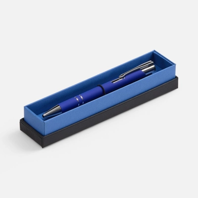 
                                                Ручка шариковая Keskus Soft Touch в футляре, синяя
                                                