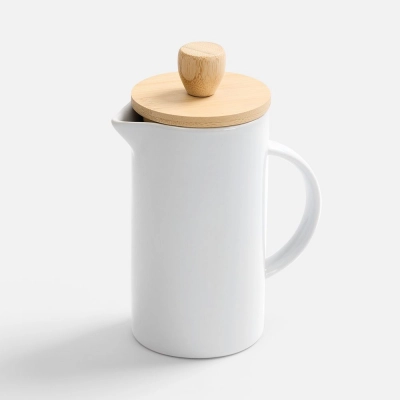
                                                Френч-пресс Ceramero, белый
                                                