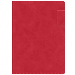 Ежедневник Lable Touch, недатированный, красный