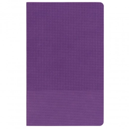 Ежедневник Knit, недатированный, фиолетовый