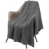 Shirr Blanket, gray melange