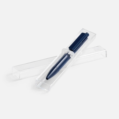 
                                                Ballpoint pen Prodir DS4 PMM-P in a case, dark blue.
                                                