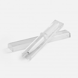 Ballpoint pen Prodir DS4 PMM-P in a case, white.