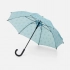 Undercolor umbrella-cane with full custom printing, with turquoise spokes.