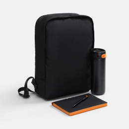 Flexpen Travel set, black with orange.