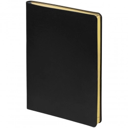 Nebraska Flex Undated Daily Planner, Black with Gold