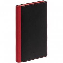 Nice Twice undated black with red daily planner.