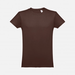 Men's Luanda dark brown T-shirt.