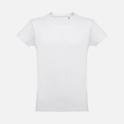 
                                                Men's white Luanda t-shirt.
                                                