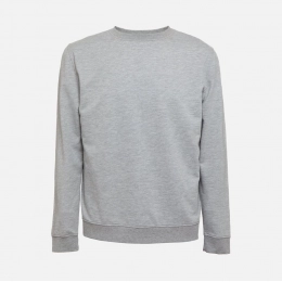 Unisex Colombo grey melange sweatshirt.