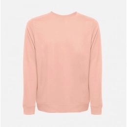 Unisex Colombo pink (salmon) sweatshirt.