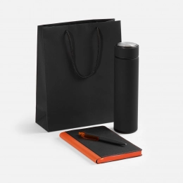 Nice Twice Pack set, black with orange.