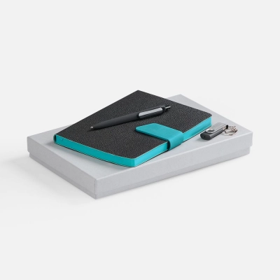 
                                                Boom Memory set, black with turquoise.
                                                