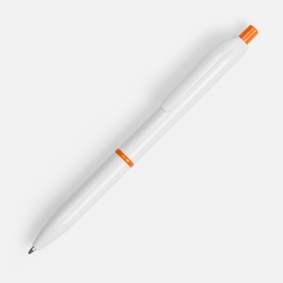 
                                                Ballpoint pen Bright Pop, white with orange.
                                                