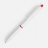Ballpoint pen Bright Pop, white with red.