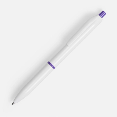 
                                                Ballpoint pen Bright Pop, white with purple.
                                                