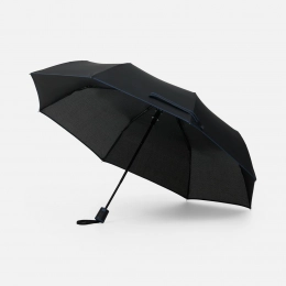 Зонт складной Edgeline, темно-синий