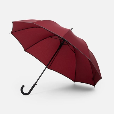 
                                                Abrego burgundy umbrella-cane.
                                                