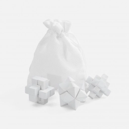 Набор из 3 головоломок Tickler Arcade, белый