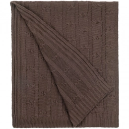 Trenza Blanket, Brown (Cocoa)