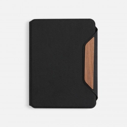 Folder with Firmans Mini notepad, black.