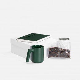 Flex Shall Tea Set, green