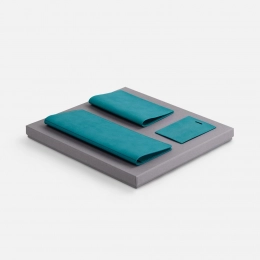 Набор Nubuk Trio, бирюзовый