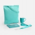 Cortado set, turquoise