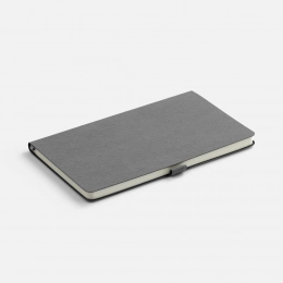 Lungo undated gray daily planner.
