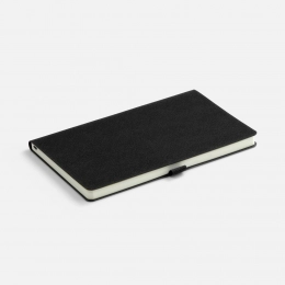 Lungo daily planner, undated, black.