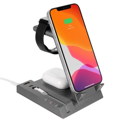 
                                            Tres charging station, gray
                                            