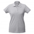 Virma Lady women's polo shirt, grey melange