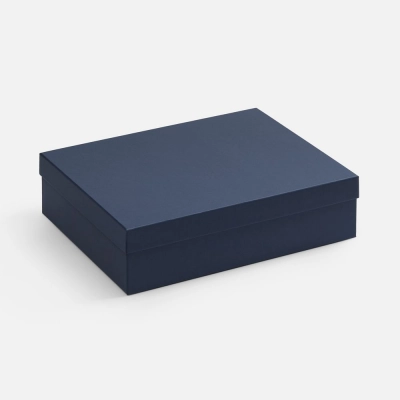 
                                                Dark blue Drop Top box.
                                                