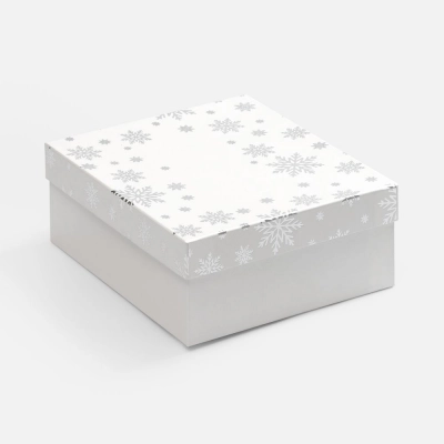 
                                                Wintry, white box
                                                
