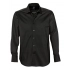 Men's long-sleeved shirt Brighton, black