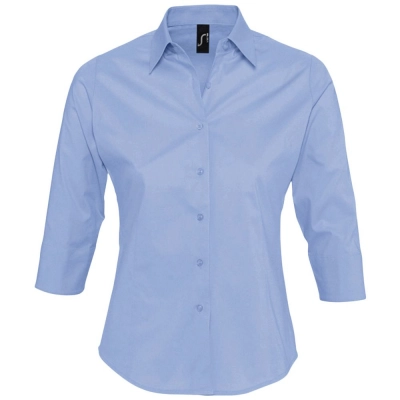 
                                                Women's shirt with 3/4 sleeve Effect 140, blue
                                                