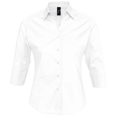 
                                                Women's shirt with 3/4 sleeve Effect 140, white
                                                