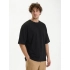 Футболка Oversize Premium 210, черная