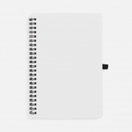 Блокнот на пружине Stone Line, белый