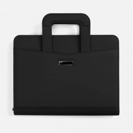 Chief black document folder.