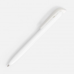 Ballpoint pen Favorite, white with milky.