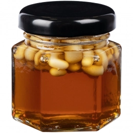 Honey Bee To Bear Mini ver.2, with cedar nuts