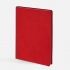 Fredo's undated dark red planner.