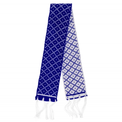 
                                                Knitted scarf Dress Cup, blue
                                                
