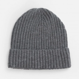 Laconi dark grey melange hat.