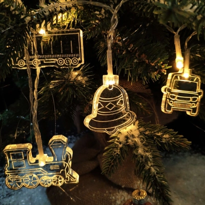 
                                                LED garland Round The World, logistics
                                                
